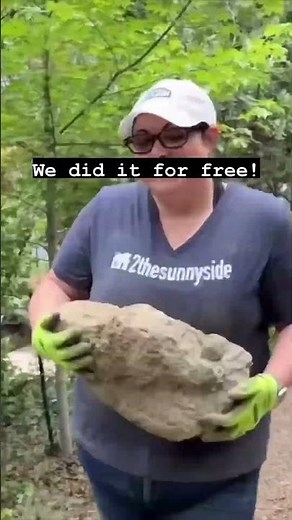 Build a Stone Retaining Wall for Free