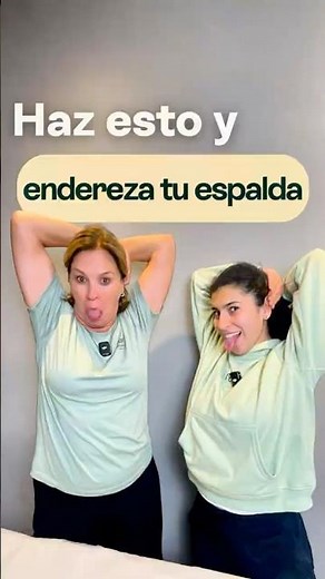 Do this and straighten your back