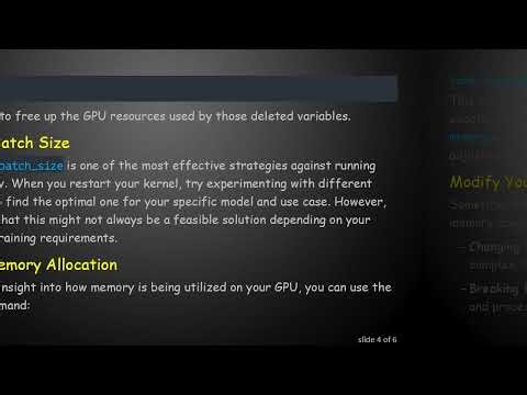 How to Avoid CUDA Out of Memory Errors in PyTorch