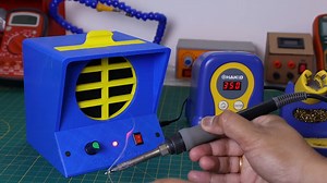 DIY Fume Extractor Keeps Air Clean While You Solder
