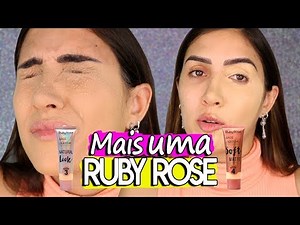 RESENHA nova BASE Ruby Rose SOFT MATTE x NATURAL LOOK | Qual a melhor?