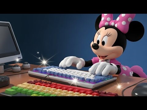 “Mickey Mouse and the Magical Computer Shop