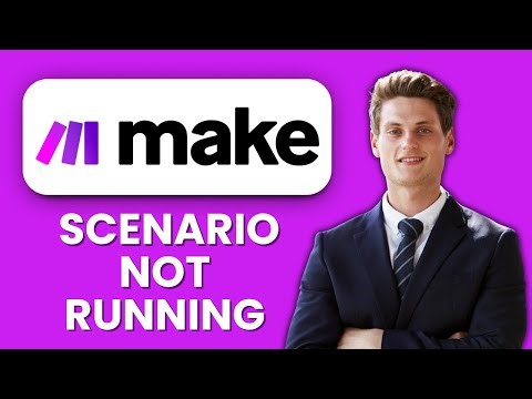 How to Fix Make com Scenario Not Running 🚀 Get Your Automations Back Online