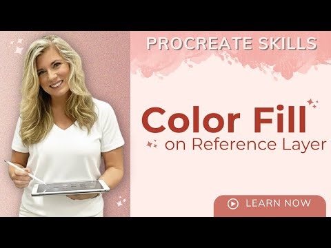 Procreate Color Fill — How to Quickly Fill a Reference Layer | Shelly Parker ART