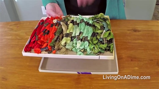 18 reactions | Free Embroidery Thread Organizer - How I Organize Embroidery Thread Check out this article for more organization tips: https://www.livingonadime.com/small-bathrooms/ ❤️ 25% off NOW! ❤️ Quick and Easy Recipes! ❤️ Dining On A Dime Cookbook https://shop.livingonadime.com/ | Living On A Dime | Facebook