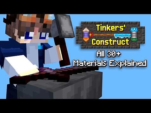 All 30+ Tinker's Construct Materials in 5 Minutes