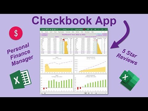 Checkbook App with Dashboards to Visualize your Personal Finances