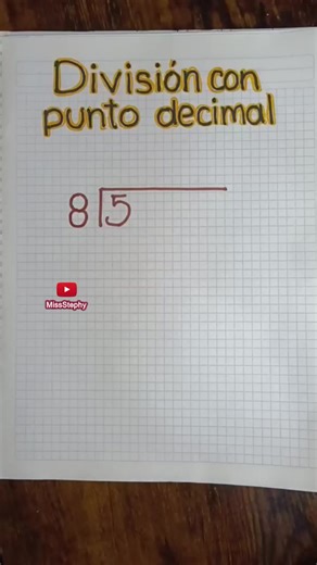 División con punto decimal: Aprende a resolver divisiones