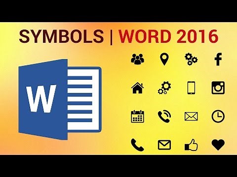 How to Type and Insert Symbols and Special Characters in Word 2016