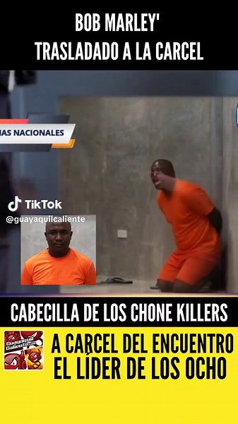 ALIAS 'BOB MARLEY' ES TRASLADADO A LA CARCEL DEL ENCUENTRO BANESA: DE FUERTE TEMIDO LÍDER DE LOS CHO El presunto cabecilla de los Chone Killers, alias 'Bob Marley', fue trasladado desde #Guayaquil hasta la Cárcel del Encuentro en un operativo aéreo ejecutado por el GIR. Su historial delictivo, que incluye investigaciones por ext0rs1ón, m1cr0tráf1c0 y múltiples as3s1n4t0s, motivó la decisión del Ministerio de Gobierno de reforzar su custodia. Las autoridades insisten en que este caso exige una re
