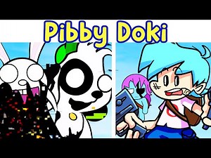 Friday Night Funkin': Doki Pibby Corrupted Full Week + Cutscene [FNF Mod/Pibby Corruption]