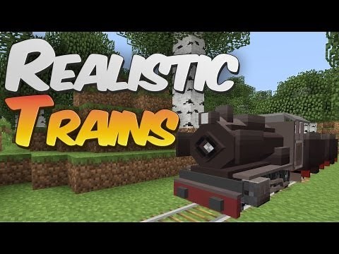 REAL WORKING TRAINS IN MINECRAFT!