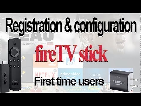 Registration and configuration | amazon #firestick