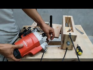 Homemade A Router Table Lift Quick and Easy || DIY Router Table