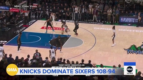 NBA playoffs: Knicks and Spurs move closer to advancing
