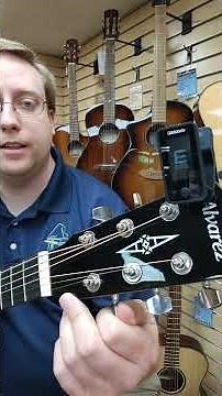 Guitar Tuning Tutorial with D'Addario Eclipse Tuner