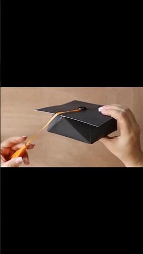 PERFECT Origami Graduation Cap in 5 Minutes