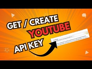How to Get YouTube API Key || Create youtube API key