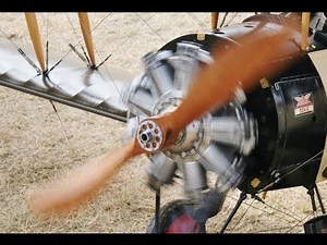 ① RC 1/4 SCALE 9 CYLINDER BENTLEY ROTARY ENGINE AVRO 504K LMA MODEL AIRCRAFT SHOW RAF COSFORD - 2013