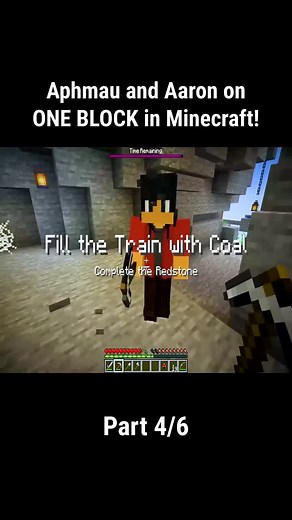 Aphmau and Aaron on ONE BLOCK in Minecraft! - Part 4-6