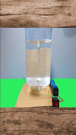 DIY Vortex Generator Using a DC Motor and Magnet! 😲