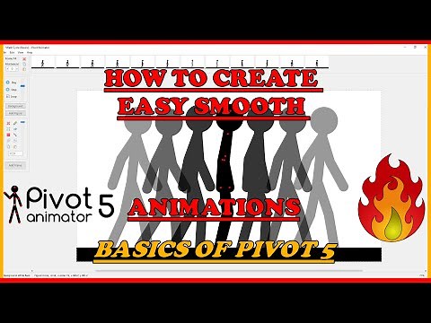 Pivot Animator 5 Tutorial: Getting Started - Animating Walk Cycles