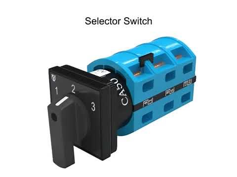 Selector Switches and Contacts in a Diagram - What They Do - Engineering Basics