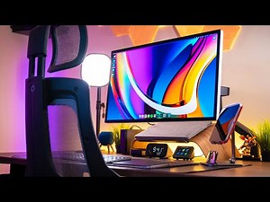 Apple Studio Display VESA Setup - My Work From Home Office Desk Setup Tour (2022) | Raymond Strazdas