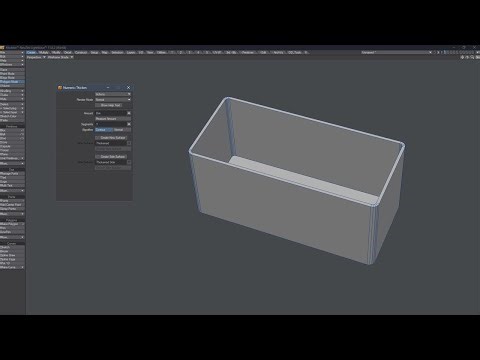 LightWave Model - Thicken (Rounder)