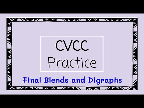 CVCC Practice - 4 Minute Phonics