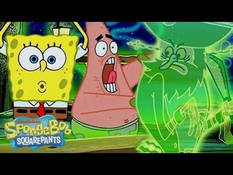 SpongeBob & Patrick Face the Flying Dutchman! Full Scene
