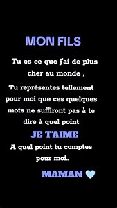 58K views · 890 reactions | Chaque jour qui passe, je réalise à quel point j’ai de la chance d’être devenue mère. D’être ta maman. Je t’aime mon fils 懶 | Sαmιά ‘ | Facebook