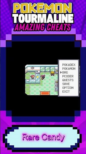 Tourmaline's Top Cheats Revealed | Rare Candies & More! #shorts #pokemon