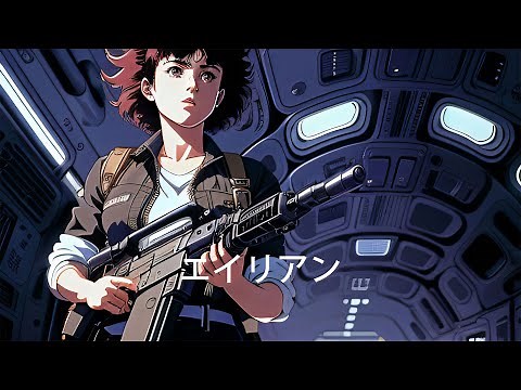 Alien 1979 as an Anime