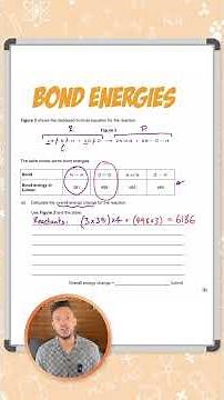 GCSE Chemistry: Exam Question | Bond Energies 2