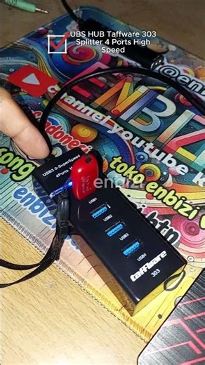 Spil UBS HUB Recomended - Taffware 303 Splitter 4 Ports High Speed