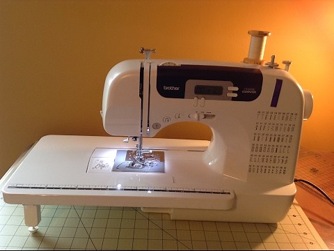 Tour of Brother CS 6000i Sewing and Embroidery machine for Quiltilng