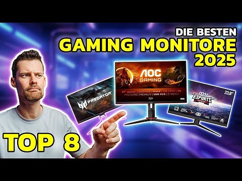 The BEST Gaming Monitors of 2024 | Top 8 in Test & Comparison | Buying Guide