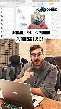 CAD + CAM Programming using Autodesk FUSION | Turnmill & 5 Axis VMC Programming - Amazing Software!