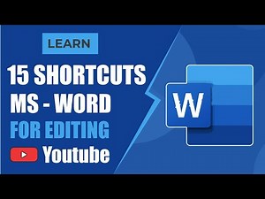 Mastering Microsoft Word: 15 Essential Shortcuts for Effortless Editing!