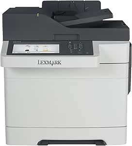 Lexmark CX517de Color All-in One Laser Printer with Scan, Copy, Network Ready, Duplex Printing and Professional Features