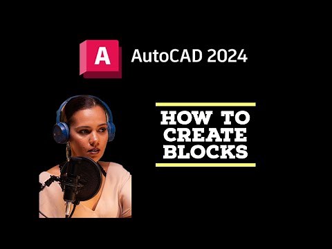 Create Blocks - AutoCAD 2024 Tutorials
