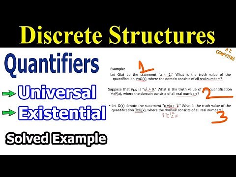 Universal and Existential Quantifiers in Discrete Mathematics