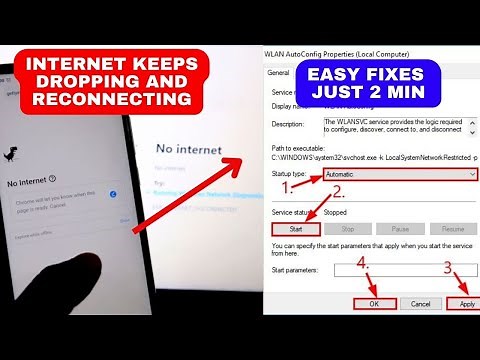 How to Fix Internet Keeps Dropping and Reconnecting | Internet Keeps Disconnecting Issues