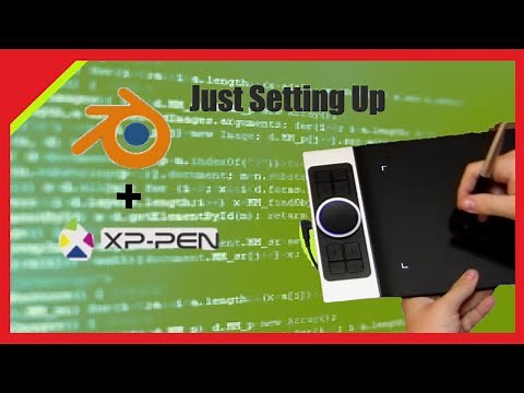 My Blender settings (How to set up XP-Pen Deco pro)