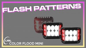 4.2K views · 45 reactions | Here's a preview of some of the 19 flash patterns you can find on the UBL Color Flood Minis! Click here to watch the full video on our YouTube channel: https://youtu.be/Qs_y7YLunlM | Ultra Bright Lightz | Facebook
