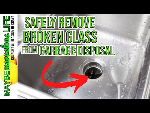 How to Remove a Glass from a Garbage Disposal
