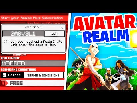 AVATAR Realm For MCPE 1.20+ (REALM CODE) | Minecraft Bedrock Edition