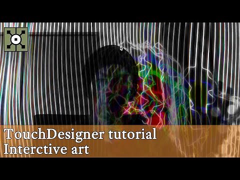 TouchDesigner tutorial[Interactive art][English translation]