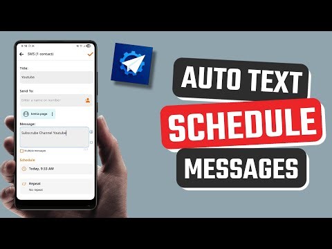 Best Auto Text Schedule Messages App for Android